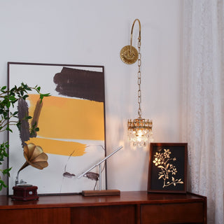 Ivmarila Applique Murale Art Nordique Couronne en Cristal