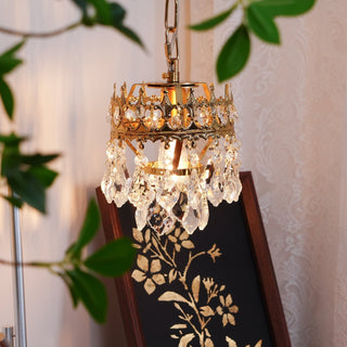 Ivmarila Applique Murale Art Nordique Couronne en Cristal