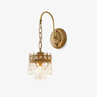 Ivmarila Applique Murale Art Nordique Couronne en Cristal