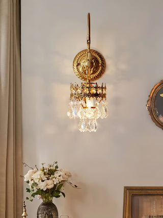 Ivmarila Applique Murale Art Nordique Couronne en Cristal