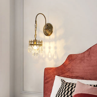 Ivmarila Applique Murale Art Nordique Couronne en Cristal