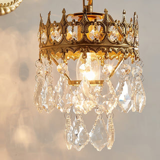 Ivmarila Applique Murale Art Nordique Couronne en Cristal