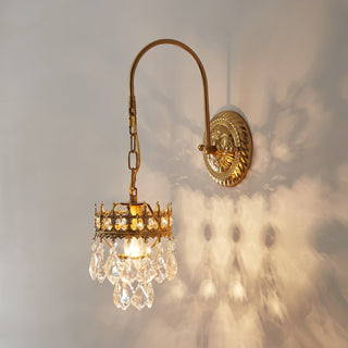 Ivmarila Applique Murale Art Nordique Couronne en Cristal