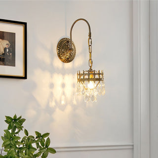 Ivmarila Applique Murale Art Nordique Couronne en Cristal