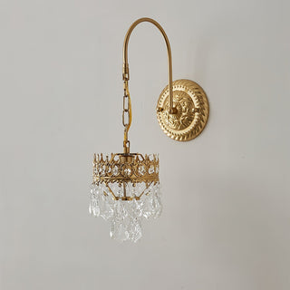 Ivmarila Applique Murale Art Nordique Couronne en Cristal