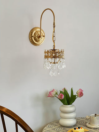 Ivmarila Applique Murale Art Nordique Couronne en Cristal