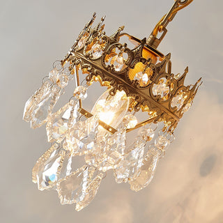 Ivmarila Applique Murale Art Nordique Couronne en Cristal