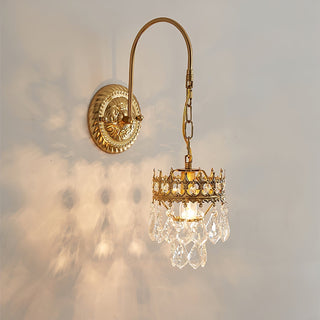 Ivmarila Applique Murale Art Nordique Couronne en Cristal
