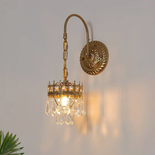 Ivmarila Applique Murale Art Nordique Couronne en Cristal