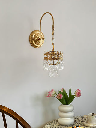 Ivmarila Applique Murale Art Nordique Couronne en Cristal