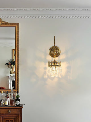 Ivmarila Applique Murale Art Nordique Couronne en Cristal