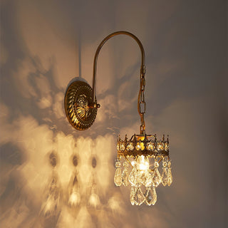 Ivmarila Applique Murale Art Nordique Couronne en Cristal