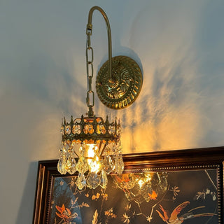 Ivmarila Applique Murale Art Nordique Couronne en Cristal