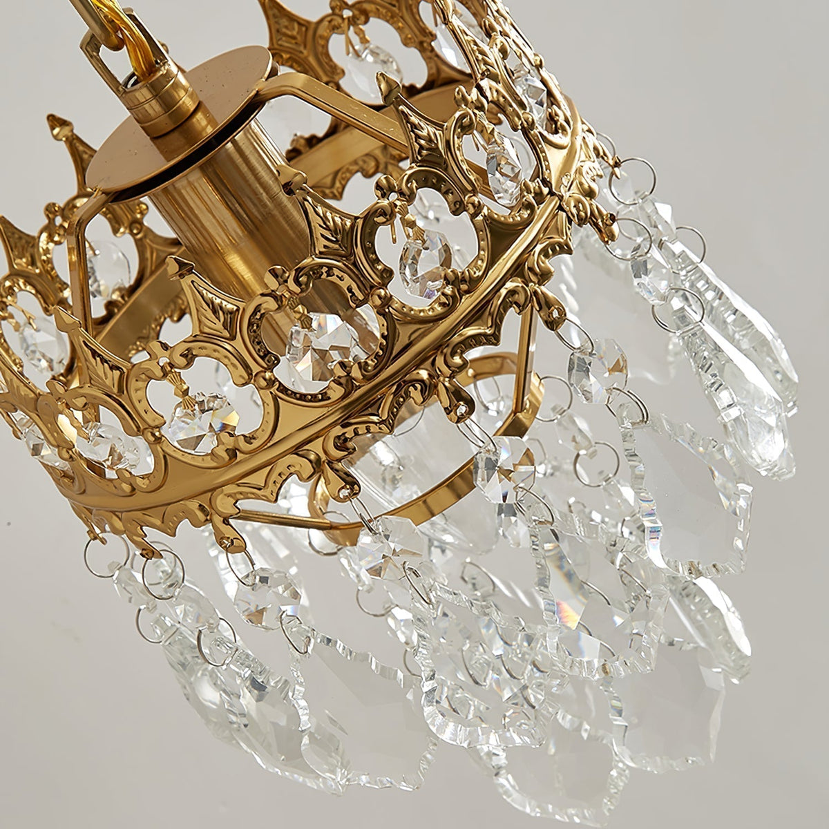 Melaira Applique Murale Art Nordique Couronne en Cristal
