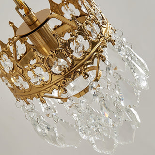 Ivmarila Applique Murale Art Nordique Couronne en Cristal