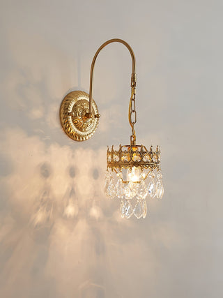 Ivmarila Applique Murale Art Nordique Couronne en Cristal