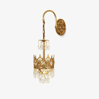 Cristal Crown Applique Murale en Cristal