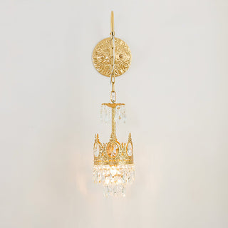 Cristal Crown Applique Murale en Cristal