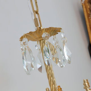 Cristal Crown Applique Murale en Cristal