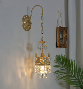 Cristal Crown Applique Murale en Cristal