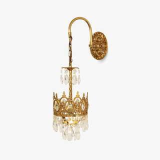 Cristal Crown Applique Murale en Cristal