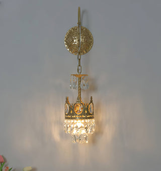 Cristal Crown Applique Murale en Cristal