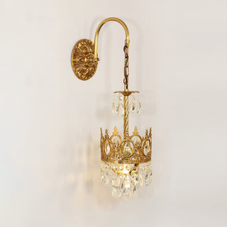 Cristal Crown Applique Murale en Cristal