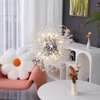 Lustra Lustre Cristal Pissenlit avec Cristaux