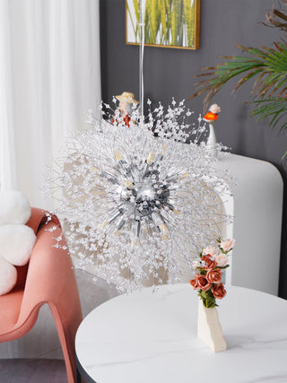 Lustra Lustre Cristal Pissenlit avec Cristaux