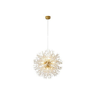 Lustra Lustre Cristal Pissenlit avec Cristaux