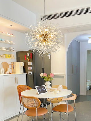 Lustra Lustre Cristal Pissenlit avec Cristaux
