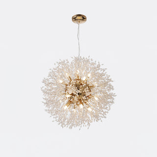 Lustra Lustre Cristal Pissenlit avec Cristaux