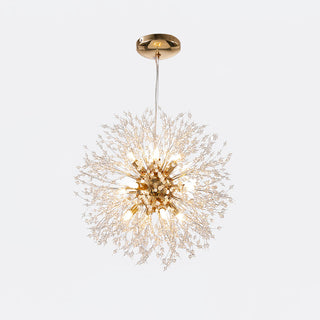 Lustra Lustre Cristal Pissenlit avec Cristaux