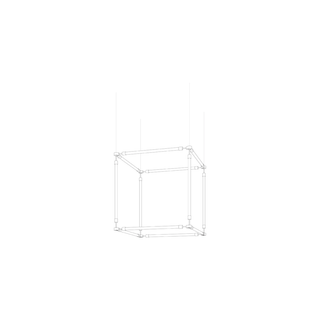 Crystal Grid Customize Chandelier-Neutral Decor