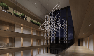 Crystal Grid Customize Chandelier-Neutral Decor