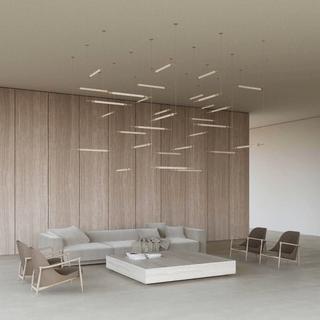 Crystal Grid Customize Chandelier-Neutral Decor