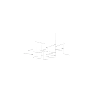 Crystal Grid Customize Chandelier-Neutral Decor