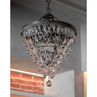 Blink Lustre Unique En Cristal Et Métal En Forme De Pyramide Inversée