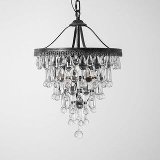 Blink Lustre Unique En Cristal Et Métal En Forme De Pyramide Inversée