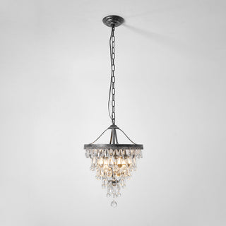 Blink Lustre Unique En Cristal Et Métal En Forme De Pyramide Inversée