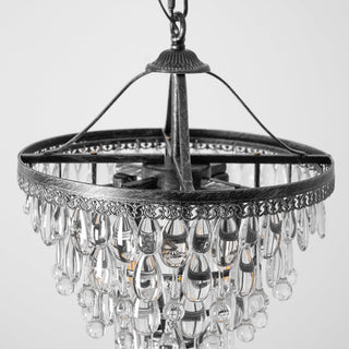 Blink Lustre Unique En Cristal Et Métal En Forme De Pyramide Inversée