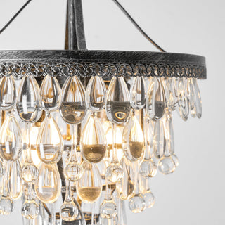 Blink Lustre Unique En Cristal Et Métal En Forme De Pyramide Inversée