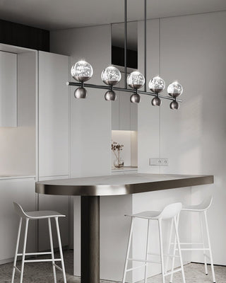 Lumiryn Orbital Verre Globe Lustre
