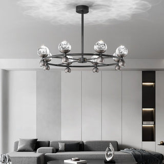 Lumiryn Orbital Verre Globe Lustre