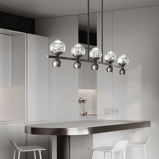 Lumiryn Orbital Verre Globe Lustre