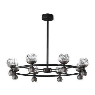 Lumiryn Orbital Verre Globe Lustre