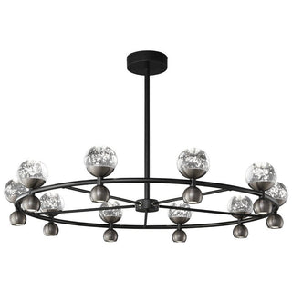 Lumiryn Orbital Verre Globe Lustre