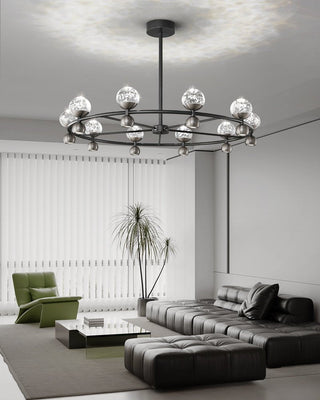 Lumiryn Orbital Verre Globe Lustre