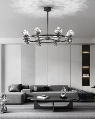 Lumiryn Orbital Verre Globe Lustre