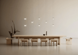 Crystal Pixels Customize Chandelier-Neutral Decor
